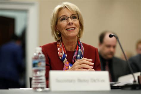 WATCH: Education Secretary Betsy DeVos faces questions over budget cuts