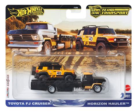 Hot Wheels Premium Team Transport Mix Toyota Fj Cruiser Merchandise Zavvi Australia