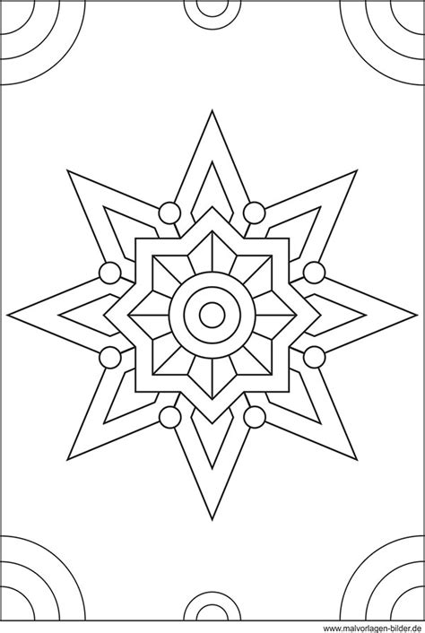 Weihnachtssterne Zum Ausmalen