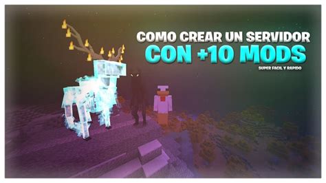 Como Crear Un Server Con Mods En Aternos Pack De Mods Minecraft