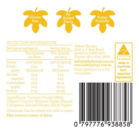 Best Turmeric Powder Naked Syrup