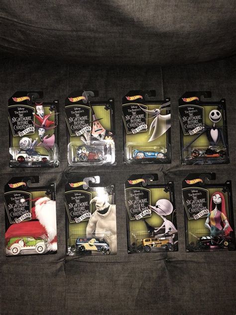 Nightmare Before Christmas Hot Wheels Set