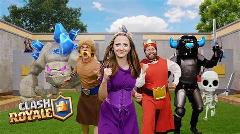 Clash Royale In Real Life Youtube