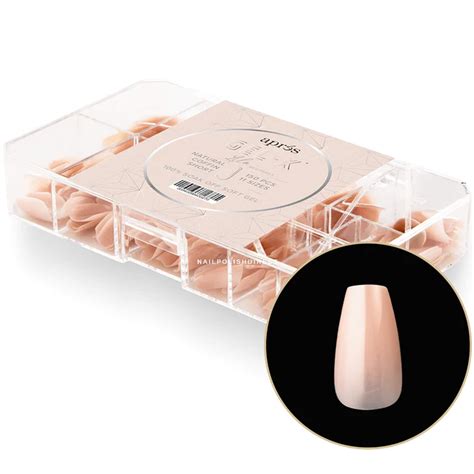 Aprés Nail Gel X Nail Extension Neutrals False Nail Tips Set Lila