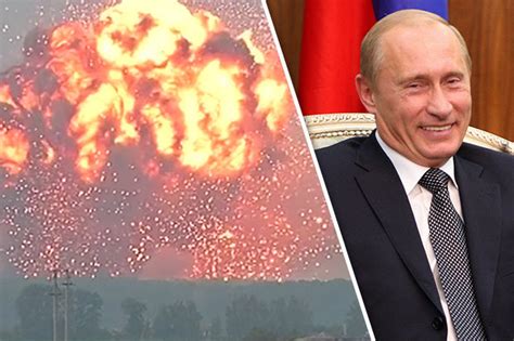 Massive Ukraine Explosion That Evacuated Thousands Was T From Putin