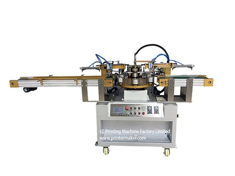 Automatic Hot Stamping Machine On Plastic Caps