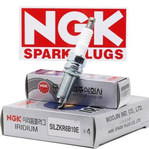 Pcs Ngk Silzkr B E Laser Iridium Platinum Spark Plug For