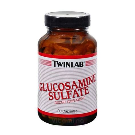 Twinlab Глюкозамин сульфат Glucosamine Sulfate 750 мг, 90 капс. купить ...
