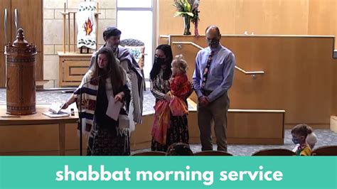 Shabbat Morning Service Youtube