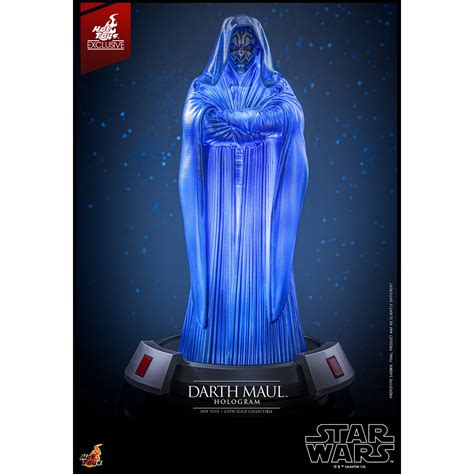 Star Wars The Phantom Menace Darth Maul Hologram Exclusive Scale Figure Hot Toys