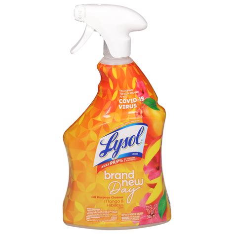 Save On Lysol Brand New Day Mango Hibiscus All Purpose Cleaner