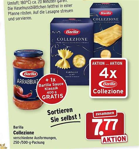 Barilla Collezione Angebot bei Wasgau - 1Prospekte.de