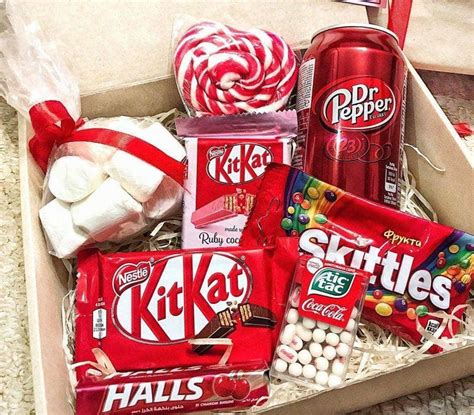 Красный Бокс - подарочный набор оригинально собранных сладостей для ...