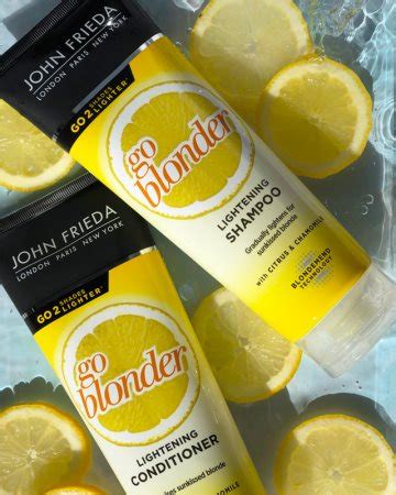 John Frieda Sheer Blonde Go Blonder Apr S Shampoing Claircissant Pour Cheveux Blonds Notino Fr