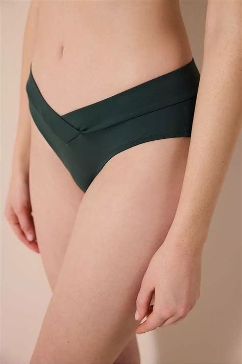 Jual Penti Ornelia Wrappy Dark Green Bikini Bottom Original Zalora Indonesia
