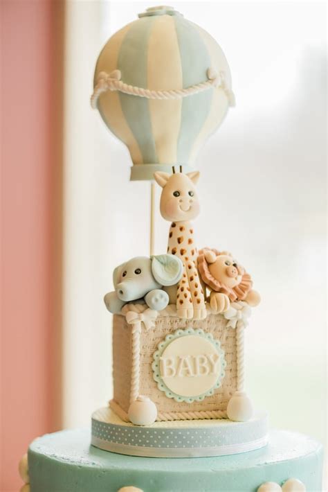 Hot Air Balloon Baby Shower Pretty My Party