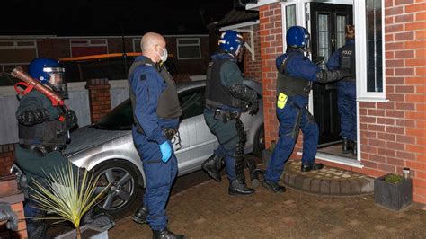 Dawn raids in Greater Manchester and Yorkshire see 13 arrested on