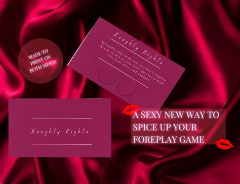 Kinky Sex Games Printable Sex Card Games Naughty Gift For Him Couples Game Anniversary Vday
