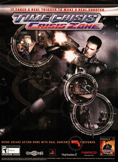 Time Crisis: Crisis Zone - PS2 advert - from Electronic Gaming Monthly Issue 184 November 2004