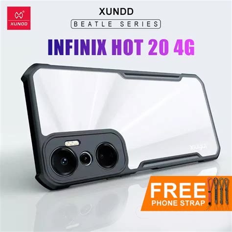 Xundd Original Beatle Clear Hybrid Shock Proof Armor Case For Infinix Hot G Lazada Ph