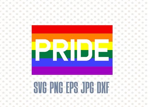 Gay Pride Svg Lgbtq Svg Lgbt Cut File Rainbow Flag Svg Etsy