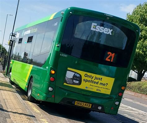 First Essex Hadleigh Essex Bus Wright Streetlite DF Mi Flickr