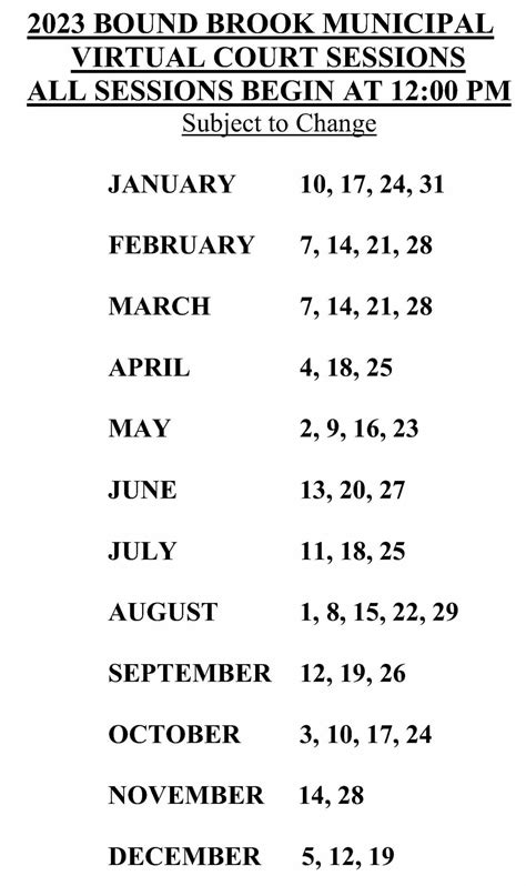 Municipal Court – Bound Brook, NJ