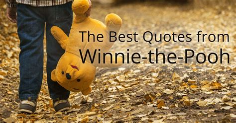 The Best Quotes From Winnie The Pooh Book Cave