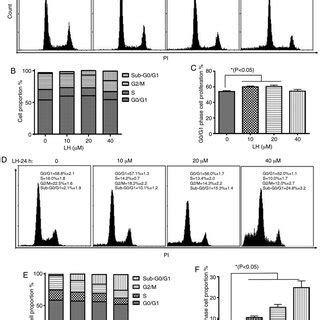 Inhibitory Effect Of Lh On Hsc Cell Cycle A Following Treatment Of