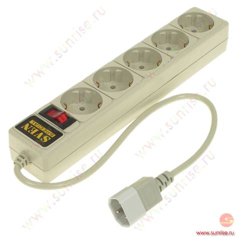 Сетевой фильтр Sven Special 0.5m - Санрайз Липецк | Интернет магазин ...