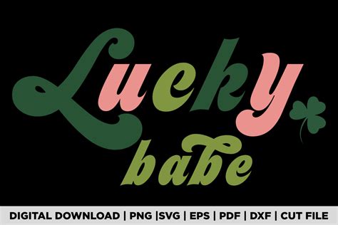 Lucky Babe St Patrick S Day Shirt Graphic By POD Graphix Creative Fabrica