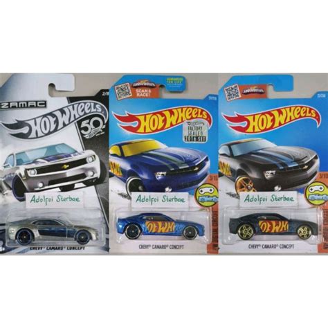 Jual Hotwheels Hot Wheels Chevy Camaro Concept Edisi Zamac Th Th Hotwheels Hw Digital