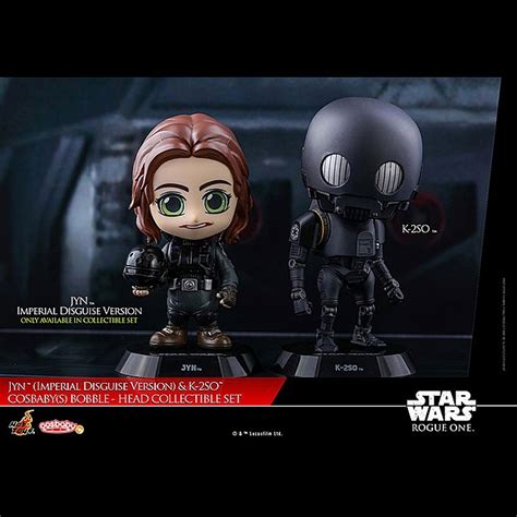 Hot Toys Star War Rogue One Jyn Imperial Disguise Version K SO Cosbaby S Bobble Head