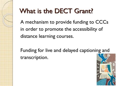 PPT - Distance Education Captioning & Transcription Grant Update (DECT