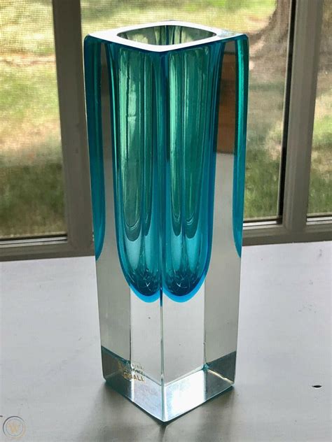 Vintage Italian Murano Glass Vase by Oball Vetreria Artistica ...