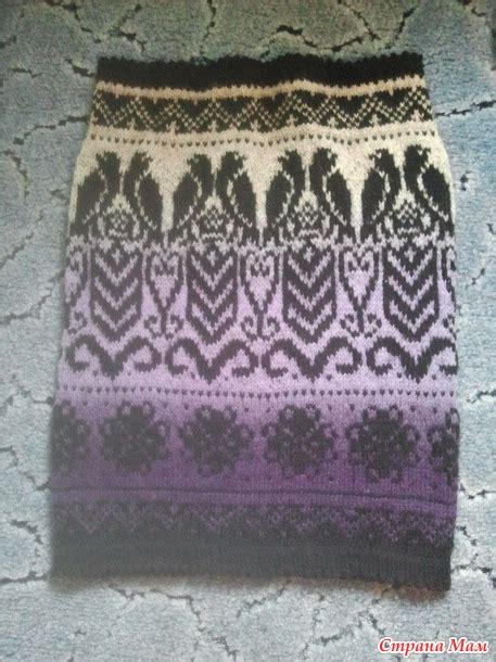 Мои жаккардовые юбки для себя и для дочери - Каунимания - Страна Мам