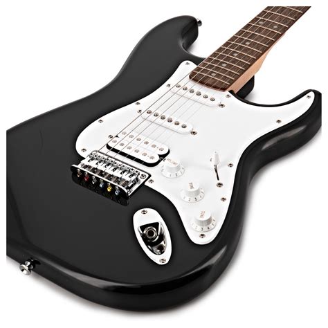 Squier Bullet Stratocaster HSS Hard Tail, Black | Gear4music