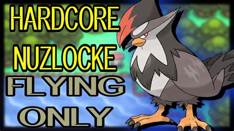 Pokémon Platinum Hardcore Nuzlocke Flying Types Only No Items No Overleveling YouTube