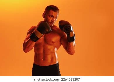 Man Bodybuilder Boxer Muscle Workout Naked Stock Photo Shutterstock