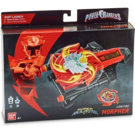 Power Rangers - Super Ninja Steel Deluxe - Lion Fire Morpher