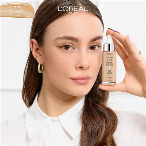 Buy L Oreal Paris True Match Nude Plumping Tinted Serum Foundation Light Online At Chemist