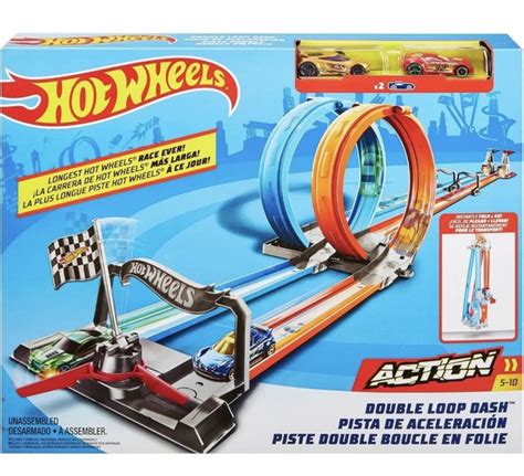 Набор игровой Hot Wheels скоростные мертвые петли купить с доставкой по выгодным ценам в