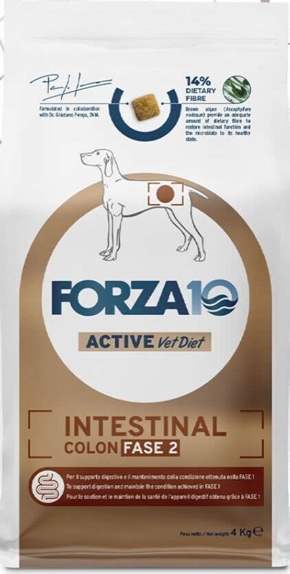 FORZA10 Active VETdiet Dog INTESTINAL COLON Fase-2 FISH вет.диета для ...