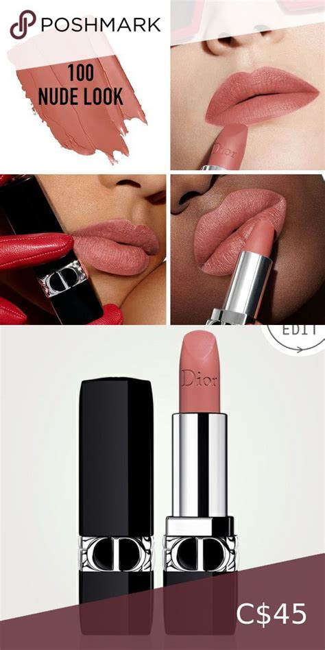 Rouge Dior Refillable Lipstick Nude Look Nude Lipstick Lipstick Long Wear Lipstick