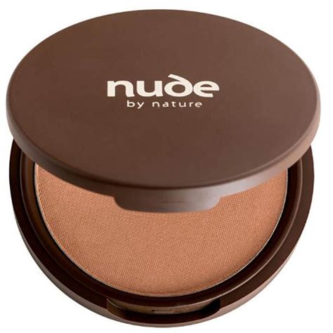 Nude By Nature Pressed Mineral Cover Foundation Dark 10g LOOKFANTASTIC
