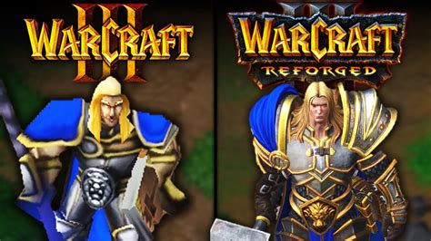 Warcraft Iii Reforged Vs Classic Direct Comparison Youtube