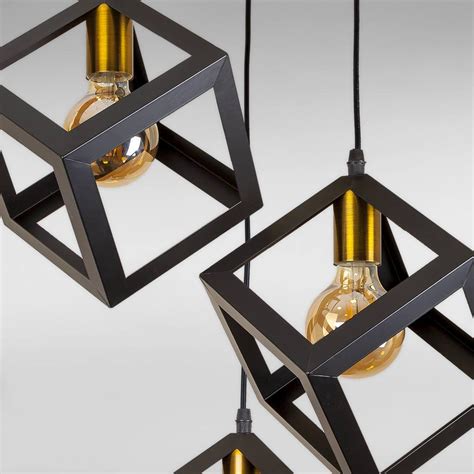 ᐉ Люстра подвесная лофт Light House LS-17198F-3 BRZ/BK 300 Бронзовый ...