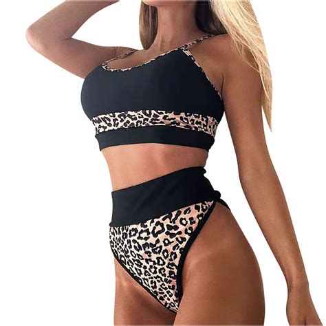 Fanggo Pinup Fashion Swimsuits For Women Cheeky Bikini Sets For Women