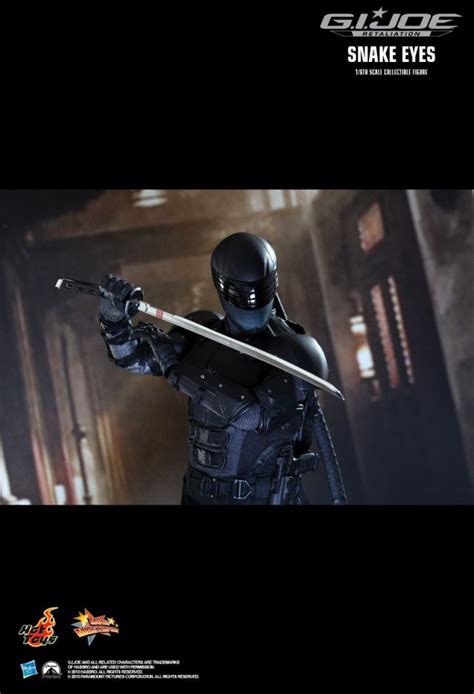 Snake Eyes Aus Dem Film G I Joe Retaliation Von Hot Toys Mms