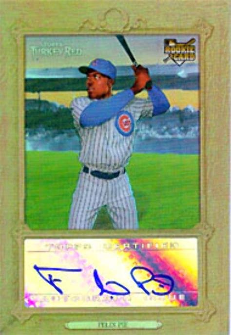 Felix Pie Autographed Signed 2007 Topps Turkey Red Refractor Card EBay